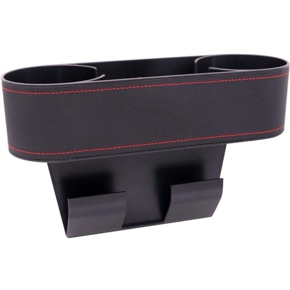 Car Seat Organizer Cup Drink Holders,Multifunctional Gap Filler Storage Box,Inse - Picture 1 of 9